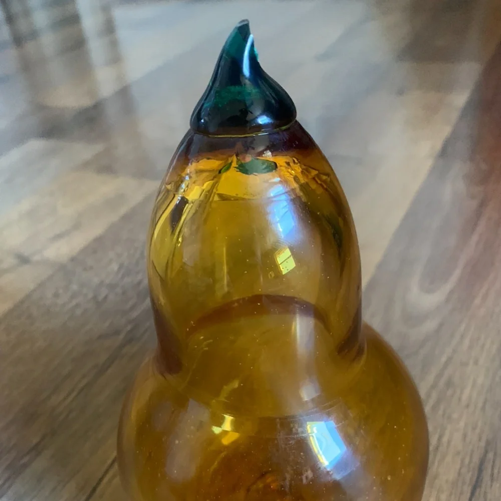 Blenko Glass Pear [no stem]